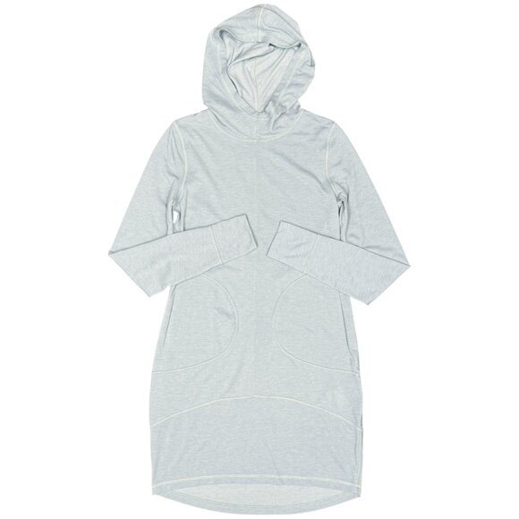 THE NORTH FACE Women's HOODED FLASHDRY™ DRESS Lt. Gray EUC | Size S - Picture 3 of 9